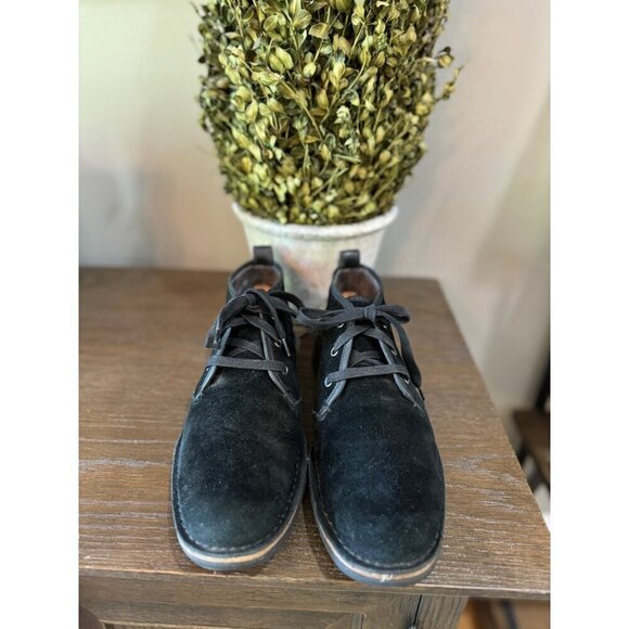 John Varvatos Star Suede Chukka Boot Black Mens Size 9.5 - Picture 2 of 6